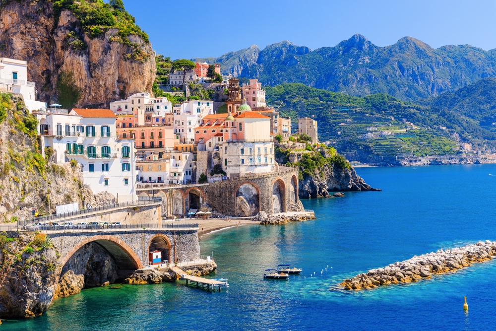Užitečné italské fráze a slovník pro cestu do Itálie 2 Amalfi na pobřeží Itálie