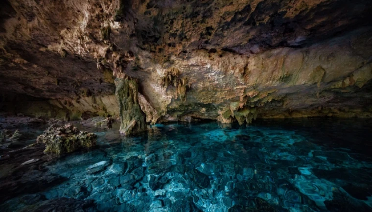 Yucatánský poloostrov – objevte krásy zdejšího podmořského světa 3 Cenota Dos Ojos na Yucatánu