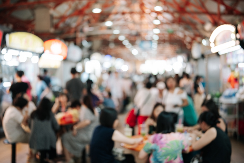 Zajímavosti a tipy, co vidět v Singapuru 4 Hawker centrum, streetfood v Singapuru
