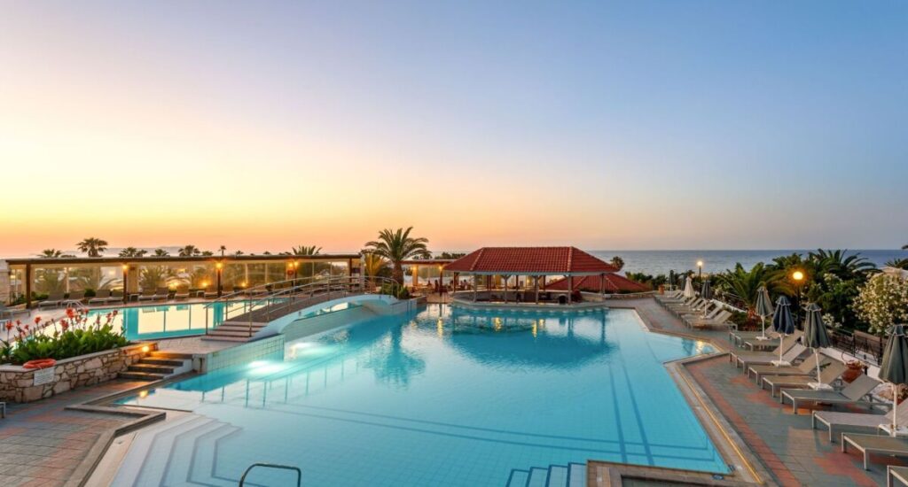 Hotely pro rodinnou dovolenou na Krétě – TOP 5 resortů a rodinných komplexů 3 Hotel pro rodinou dovolenou na Krétě Annabelle Beach Resort