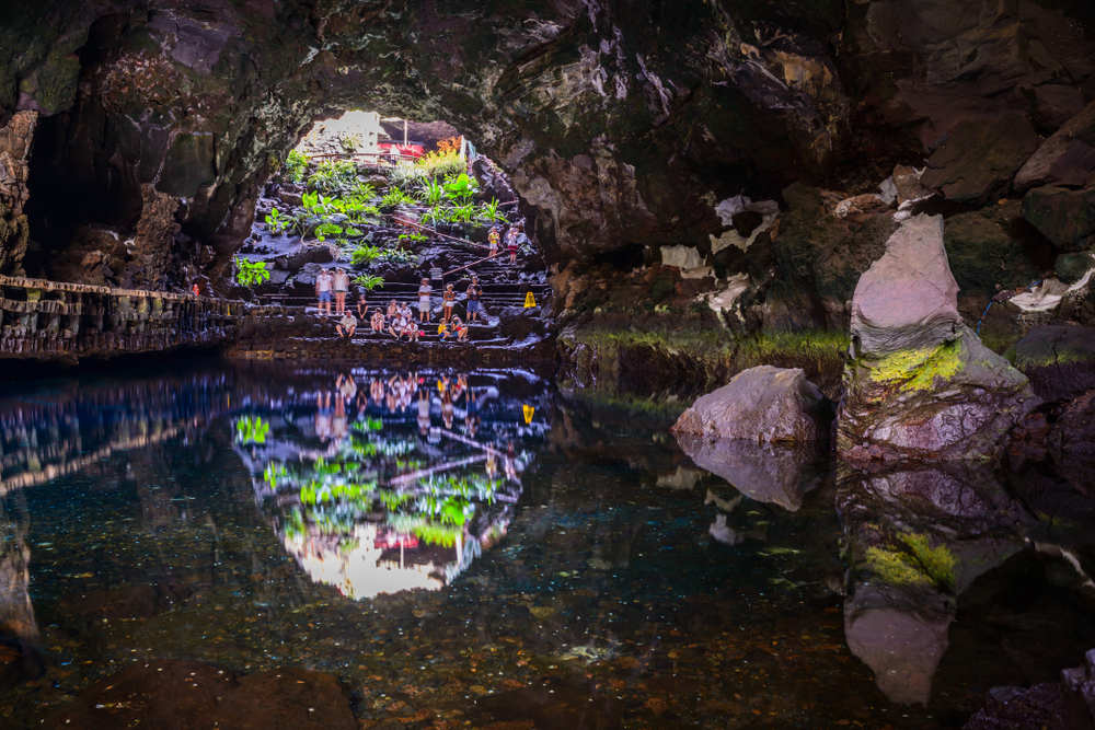 Playa Blanca – co vidět na jihu Lanzarote? 5 Jameos del Agua, nádherná jeskyně na Lanzarote