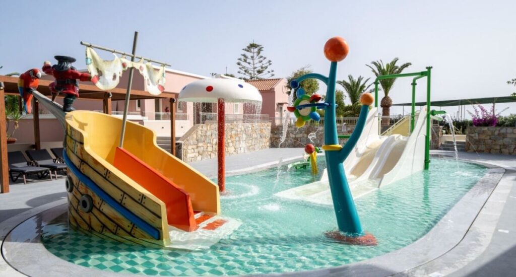 Hotely pro rodinnou dovolenou na Krétě – TOP 5 resortů a rodinných komplexů 4 Kréta s dětmi v hotelu Iberostar Selection Creta Marine