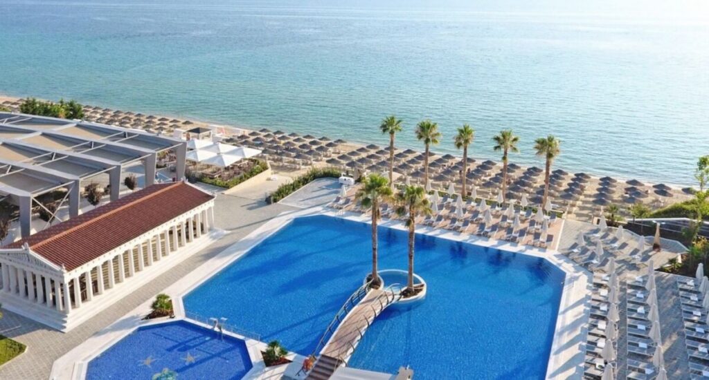 Hotely na Chalkidiki – TOP 6 nejlepších hotelů a resortů 6 Potidea Palace Hotel, oblíbený hotel na Chalkidiki