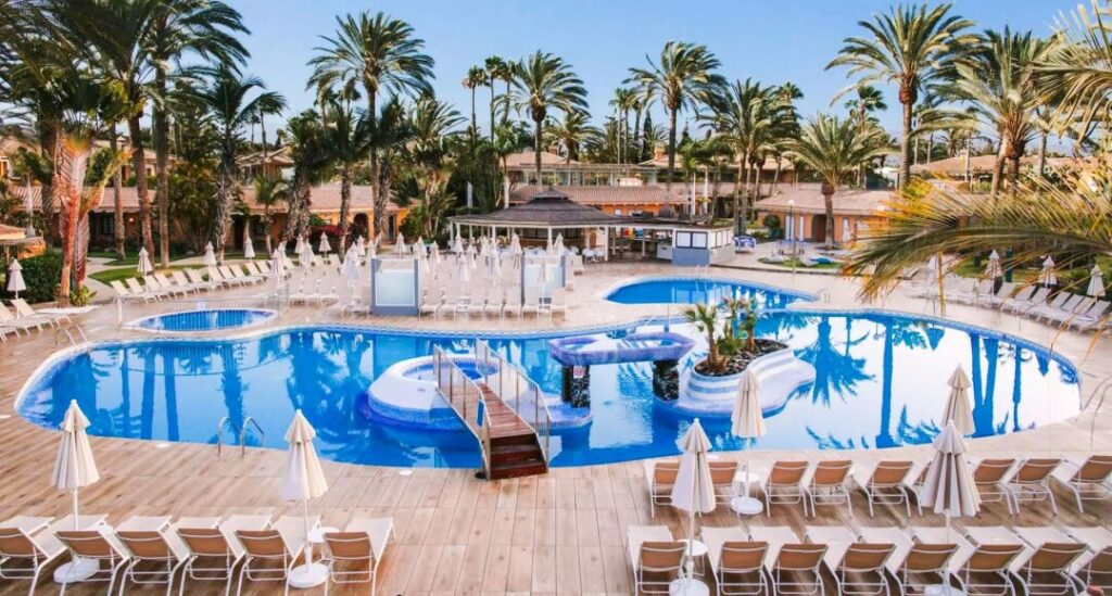 TOP hotely v Maspalomas – ubytování na Gran Canarii v obklopení písečných dun 5 Rodinný hotel Suites & Villas by Dunas, skvělý pro dovolenou na Gran Canarii