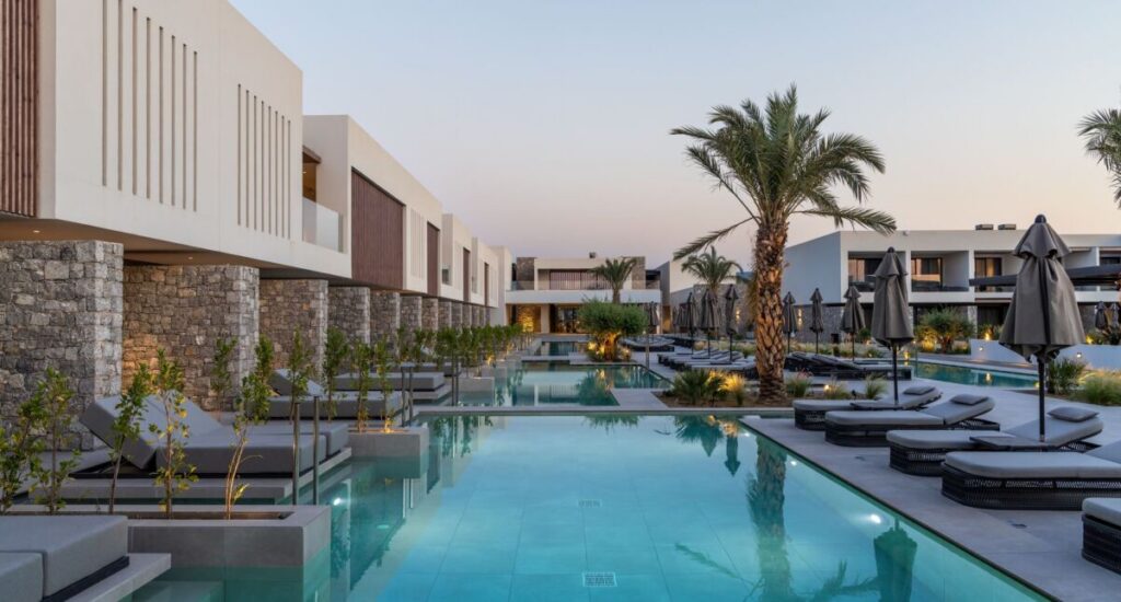 TOP 6 butikových hotelů na ostrově Kos – kde se ubytovat? 10 Mosay Kos All Suite Hotel, butikový hotel na Kosu